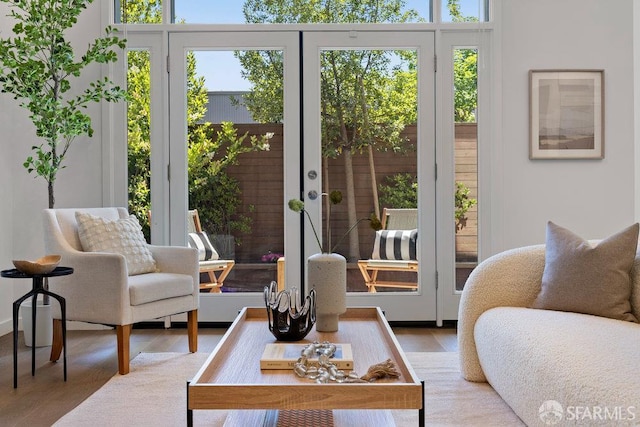16 Barneson Ave, San Mateo, CA 94402 - living area featuring wood finished floors