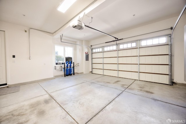 16 Barneson Ave, San Mateo, CA 94402 - garage with a garage door opener and electric panel