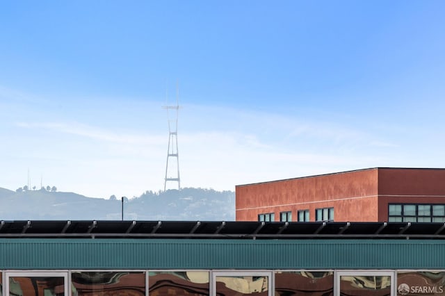 view of property with a mountain view