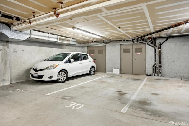 323 29th St Unit C301, San Francisco, CA 94131 - view of parking garage