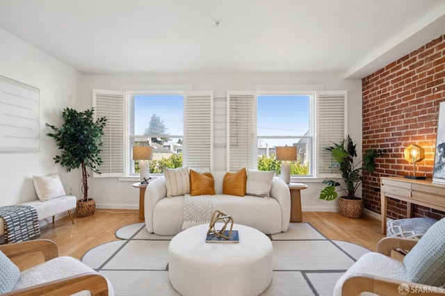323 29th St Unit C301, San Francisco, CA 94131 - living room with wood finished floors and plenty of natural light