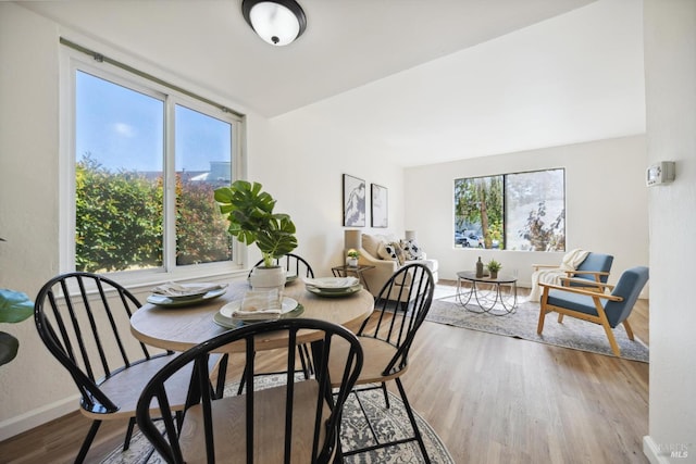 700 Samoa Ln, Novato, CA 94947 - dining area with wood finished floors and baseboards