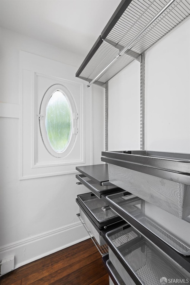 59 Octavia St, San Francisco, CA 94102 - spacious closet featuring wood finished floors