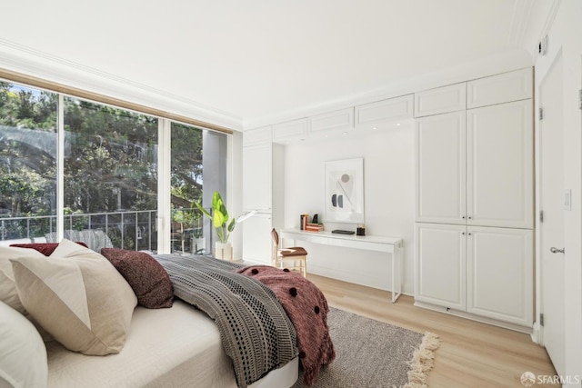 1333 Jones St Unit 508, San Francisco, CA 94109 - bedroom with light wood-style floors and multiple windows