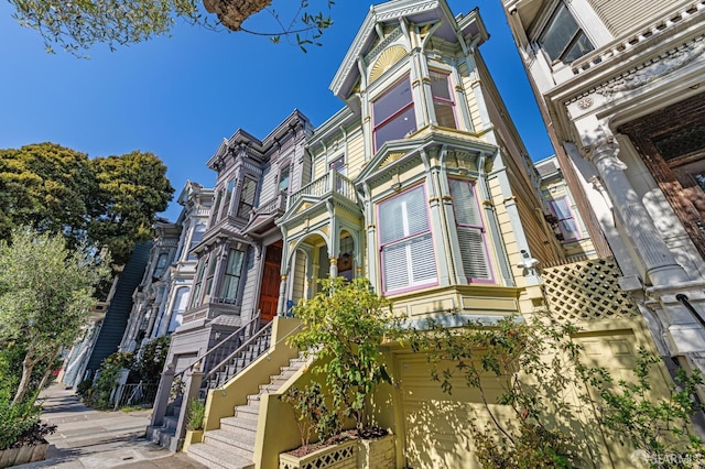 338 Scott St, San Francisco, CA 94117 - view of front of home with a garage