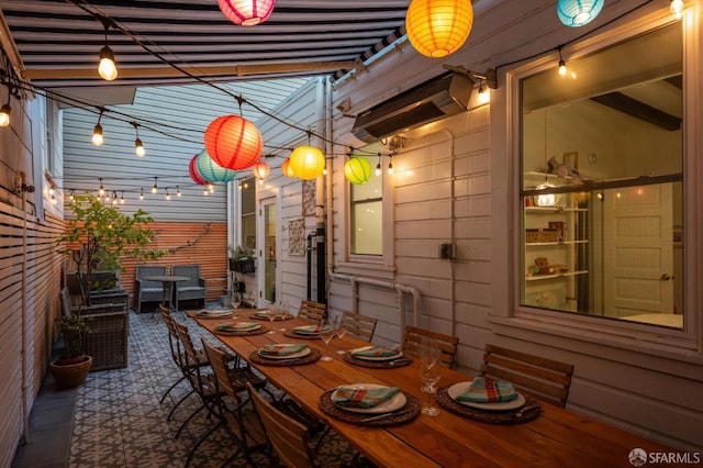 50 Perine Pl, San Francisco, CA 94115 - view of patio / terrace with outdoor dining area