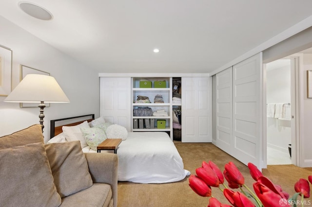 50 Perine Pl, San Francisco, CA 94115 - bedroom featuring carpet flooring and recessed lighting