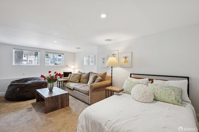 50 Perine Pl, San Francisco, CA 94115 - bedroom with light colored carpet and recessed lighting
