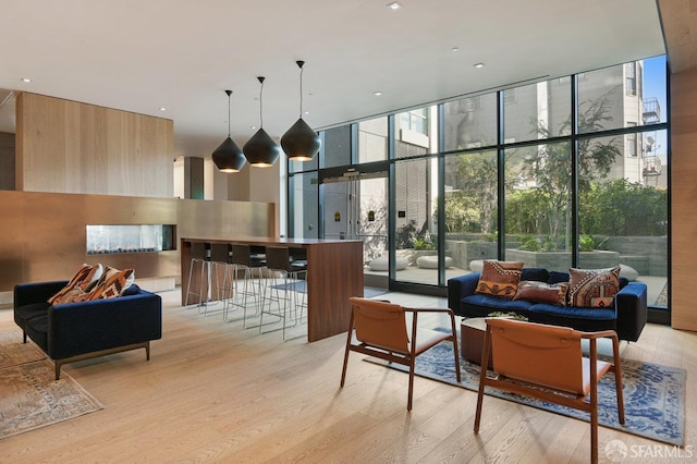 1545 Pine St Unit 802, San Francisco, CA 94109 - building lobby featuring expansive windows and a towering ceiling