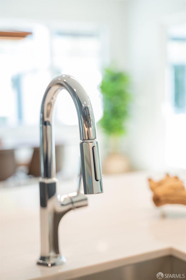 details with light countertops and a sink