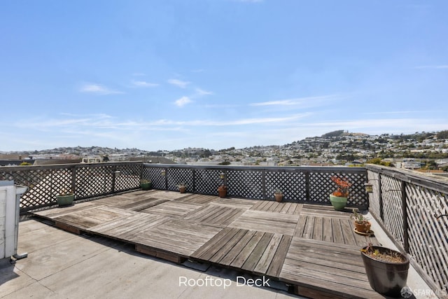 4471 Mission St Unit 2, San Francisco, CA 94112 - view of wooden terrace