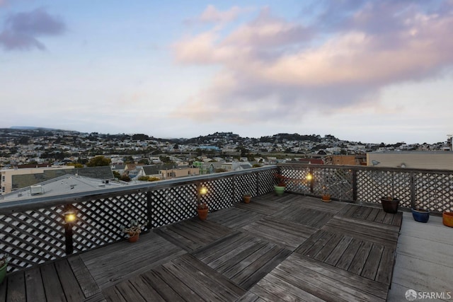 4471 Mission St Unit 2, San Francisco, CA 94112 - view of wooden deck