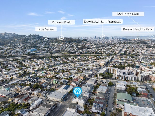 4471 Mission St Unit 2, San Francisco, CA 94112 - aerial view of property's location featuring nearby urban area