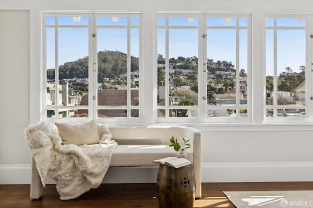 sunroom with a wealth of natural light