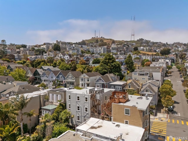 207 Eureka St, San Francisco, CA 94114 - aerial perspective of suburban area