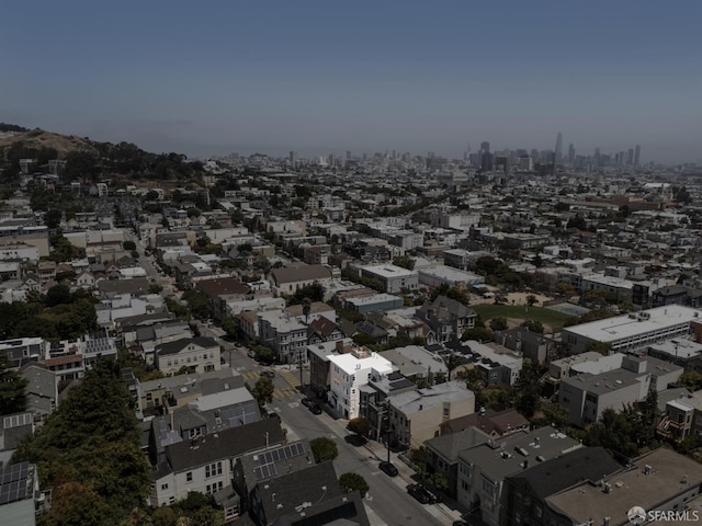 207 Eureka St, San Francisco, CA 94114 - aerial view of property and surrounding area with nearby urban area