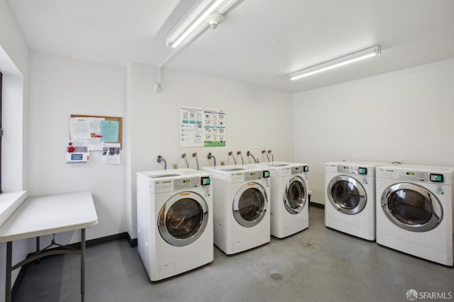 360 Guerrero St Unit 408, San Francisco, CA 94103 - community laundry room with washer and dryer