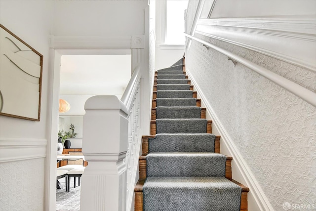 27 Hartford St, San Francisco, CA 94114 - stairway featuring wood finished floors