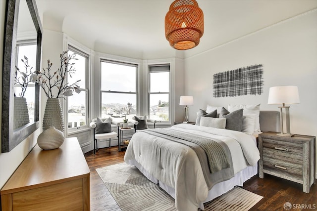 27 Hartford St, San Francisco, CA 94114 - bedroom featuring dark wood-style flooring