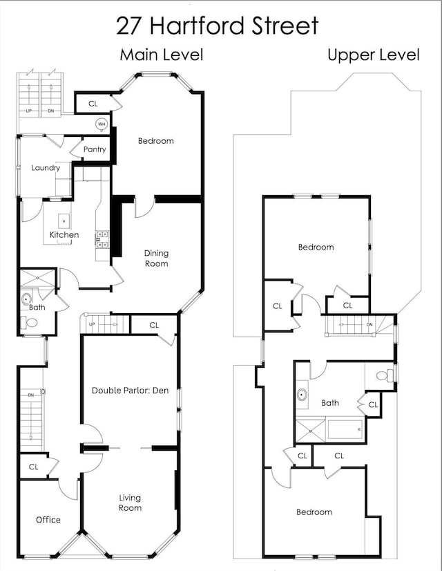 27 Hartford St, San Francisco, CA 94114 - view of property floor plan