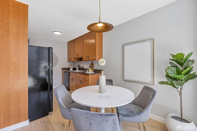 1734 Bay St Unit 103, San Francisco, CA 94123 - dining room featuring light wood-style floors