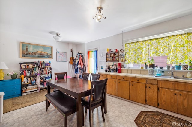 view of dining room