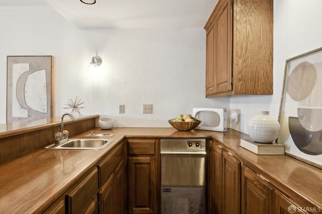 kitchen featuring sink