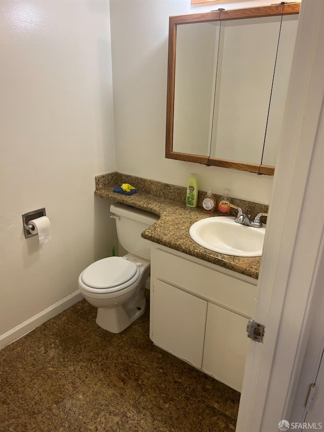 2113 Mandarin Way, Antioch, CA 94509 - half bathroom with toilet, vanity, and baseboards