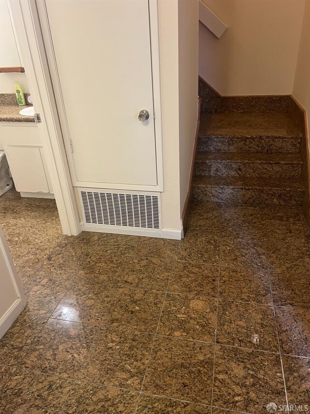 2113 Mandarin Way, Antioch, CA 94509 - stairs featuring visible vents and granite finish floor