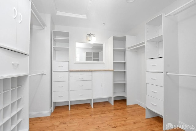 654 Tain Ct, Brentwood, CA 94513 - walk in closet featuring light wood finished floors