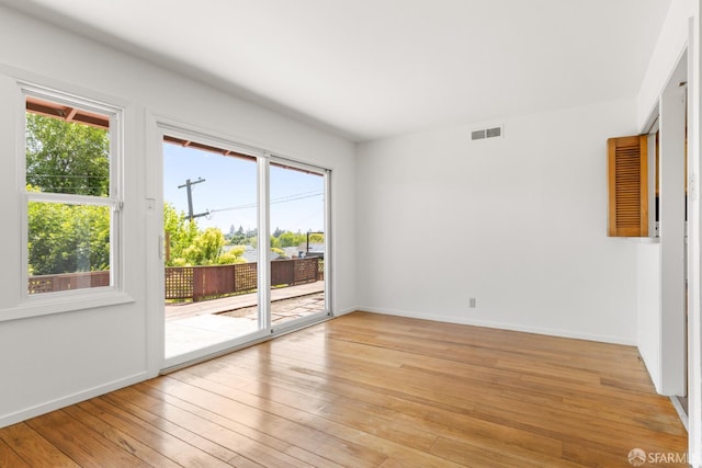 971 Lupin Way Lower, Lower, San Carlos, CA 94070 - unfurnished room with light wood-type flooring and baseboards