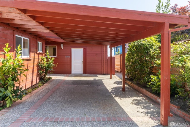 971 Lupin Way Lower, Lower, San Carlos, CA 94070 - view of patio with an attached carport