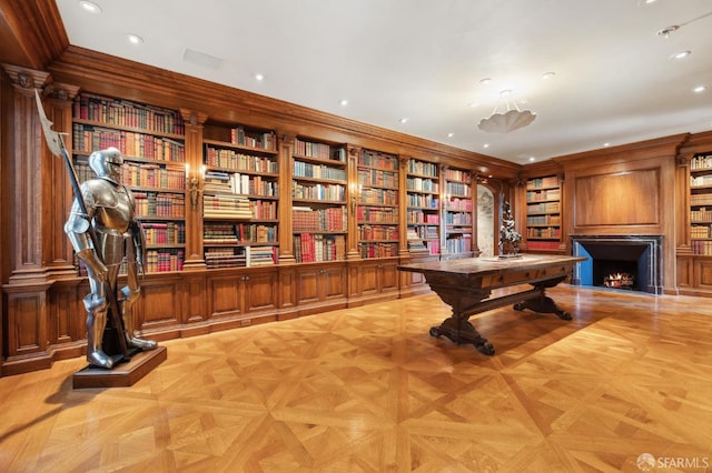 2000 Washington St Unit 4, San Francisco, CA 94109 - game room with recessed lighting and built in features