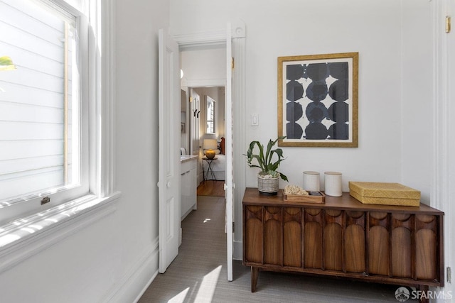 69 Pond St, San Francisco, CA 94114 - hall with radiator heating unit
