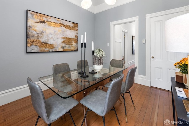 69 Pond St, San Francisco, CA 94114 - dining room with wood-type flooring and baseboards
