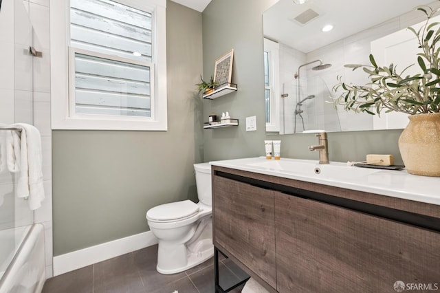 57 Theresa St, San Francisco, CA 94112 - full bathroom with vanity and tile patterned floors