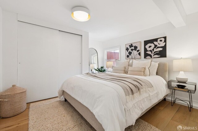 57 Theresa St, San Francisco, CA 94112 - bedroom featuring wood finished floors and a closet