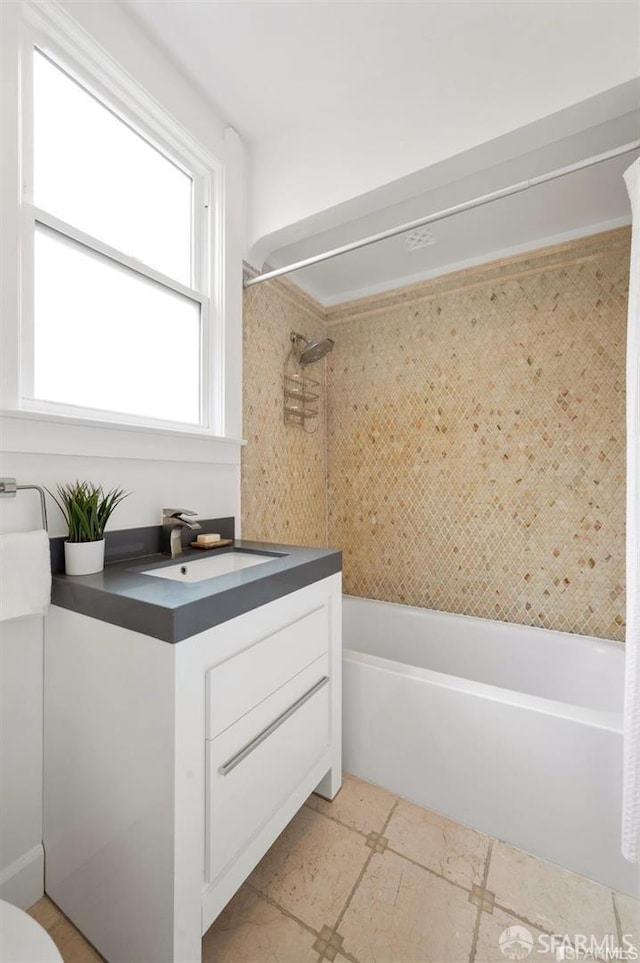 24 Magnolia St, San Francisco, CA 94123 - bathroom featuring bathtub / shower combination and vanity