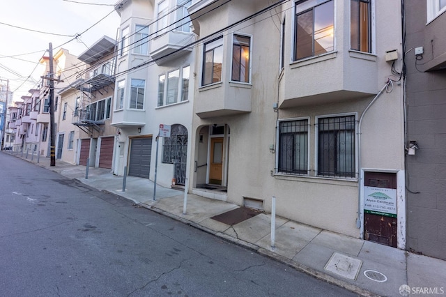 view of property featuring a residential view