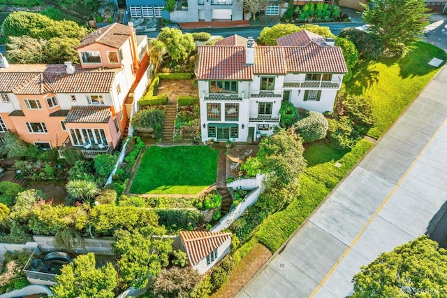aerial view