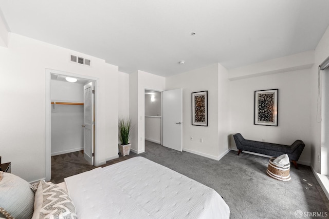 2655 Bush St Unit 119, San Francisco, CA 94115 - bedroom featuring carpet, a spacious closet, and a closet