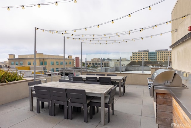 2655 Bush St Unit 119, San Francisco, CA 94115 - view of patio with exterior kitchen and outdoor dining area