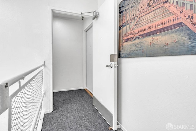 1315 Laguna St Unit 6, San Francisco, CA 94115 - corridor featuring carpet flooring and baseboards