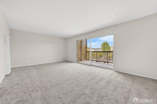 1315 Laguna St Unit 6, San Francisco, CA 94115 - carpeted spare room featuring baseboards