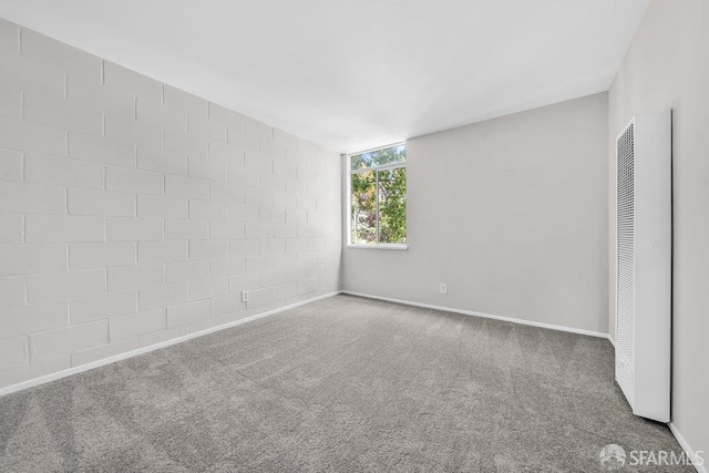 1315 Laguna St Unit 6, San Francisco, CA 94115 - carpeted spare room featuring a heating unit and baseboards