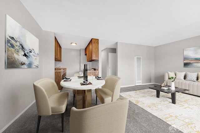 1315 Laguna St Unit 6, San Francisco, CA 94115 - dining area featuring carpet floors and baseboards