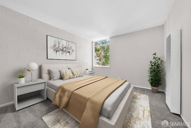 1315 Laguna St Unit 6, San Francisco, CA 94115 - carpeted bedroom with a heating unit and baseboards
