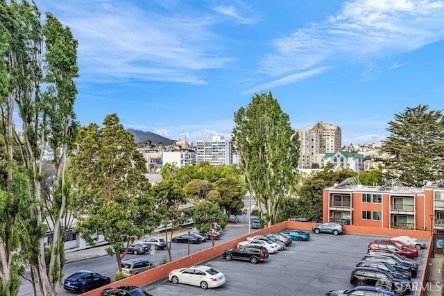 1315 Laguna St Unit 6, San Francisco, CA 94115 - uncovered parking lot featuring a view of city and a mountain view