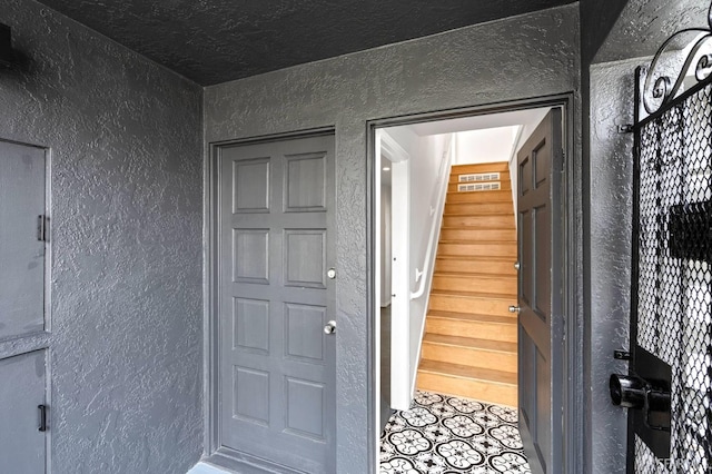 11 Sparta St, San Francisco, CA 94134 - doorway to property featuring stucco siding
