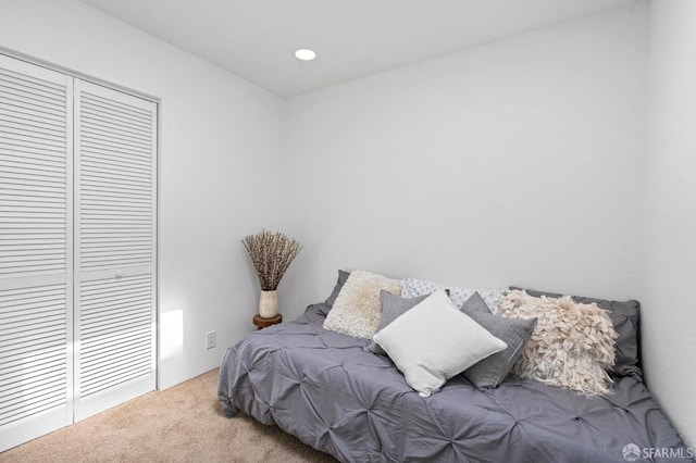 11 Sparta St, San Francisco, CA 94134 - carpeted bedroom with a closet and recessed lighting